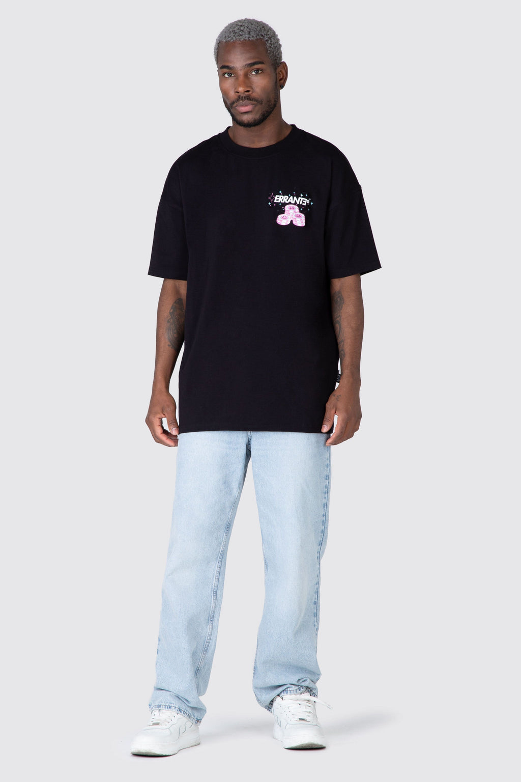 Polera M/C Royale Negro Errante 