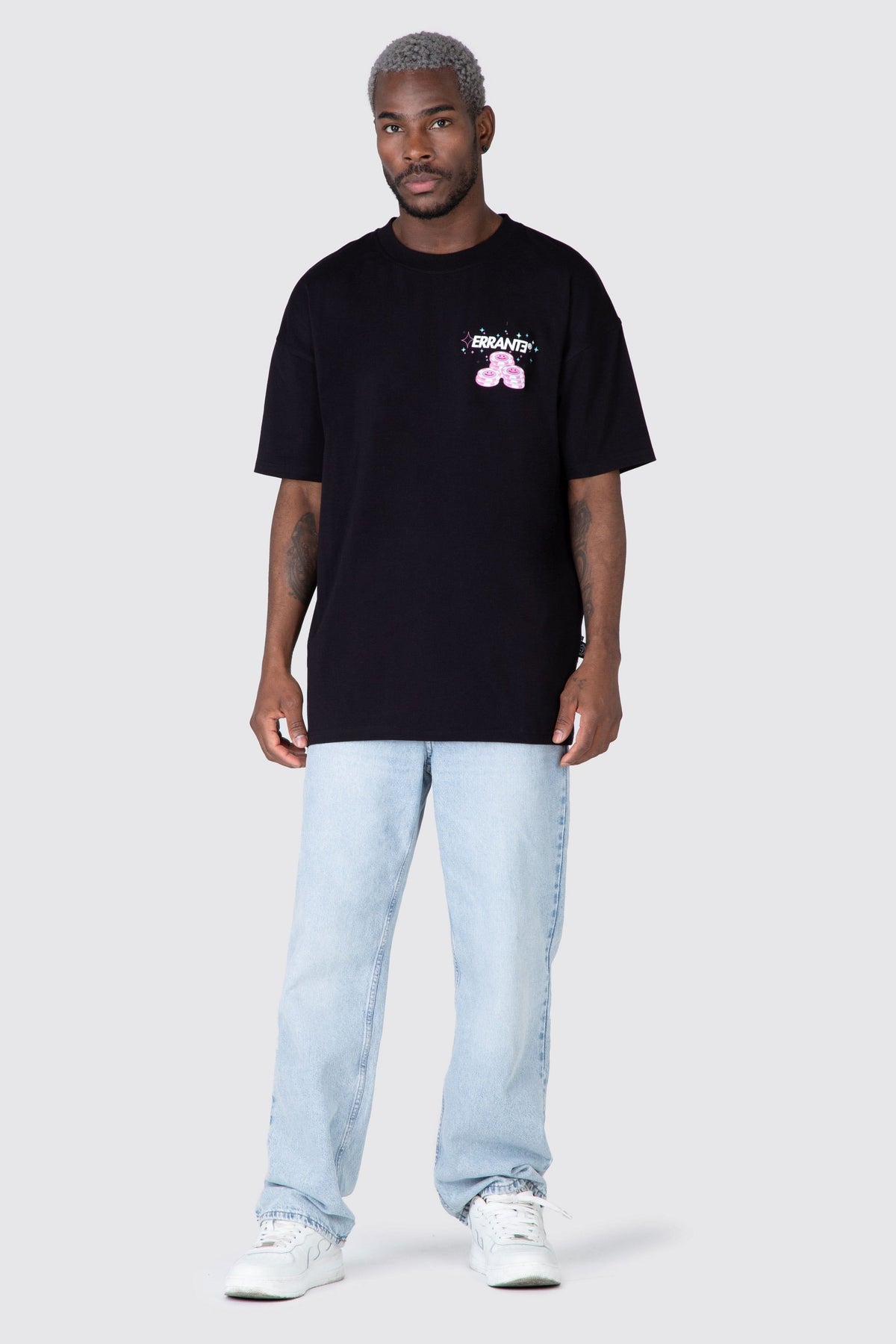 Polera M/C Royale Negro Errante 