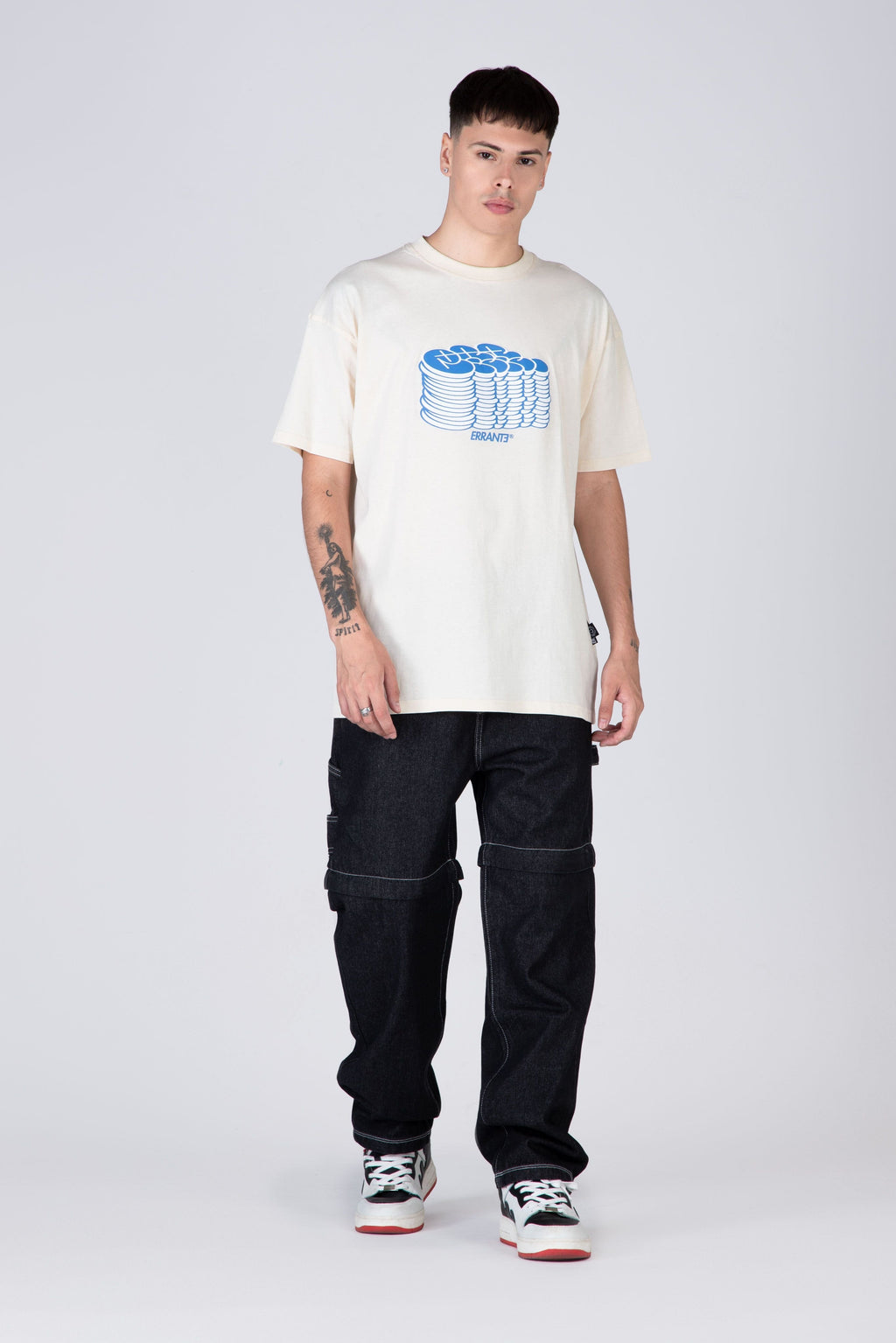 Polera M/C Pile Err Blanco ERRANTE