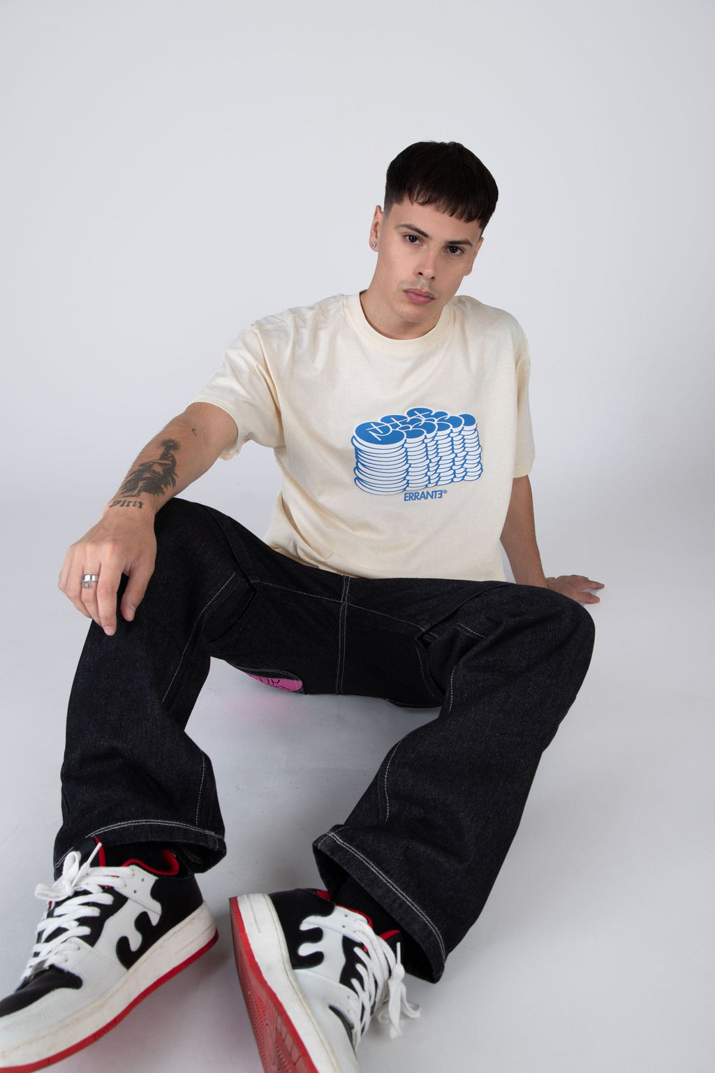 Polera M/C Pile Err Blanco ERRANTE