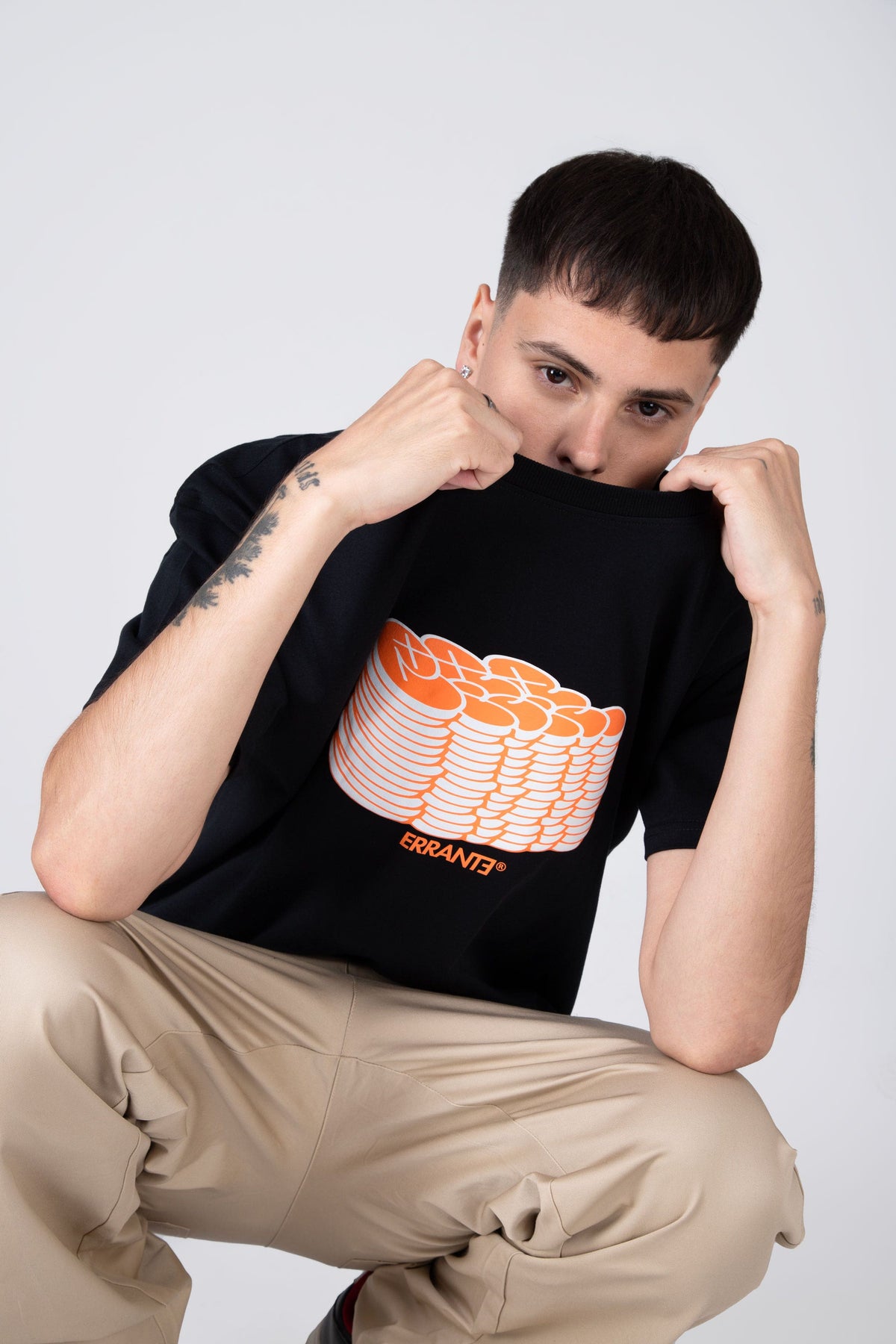 Polera M/C Pile Err Negro ERRANTE