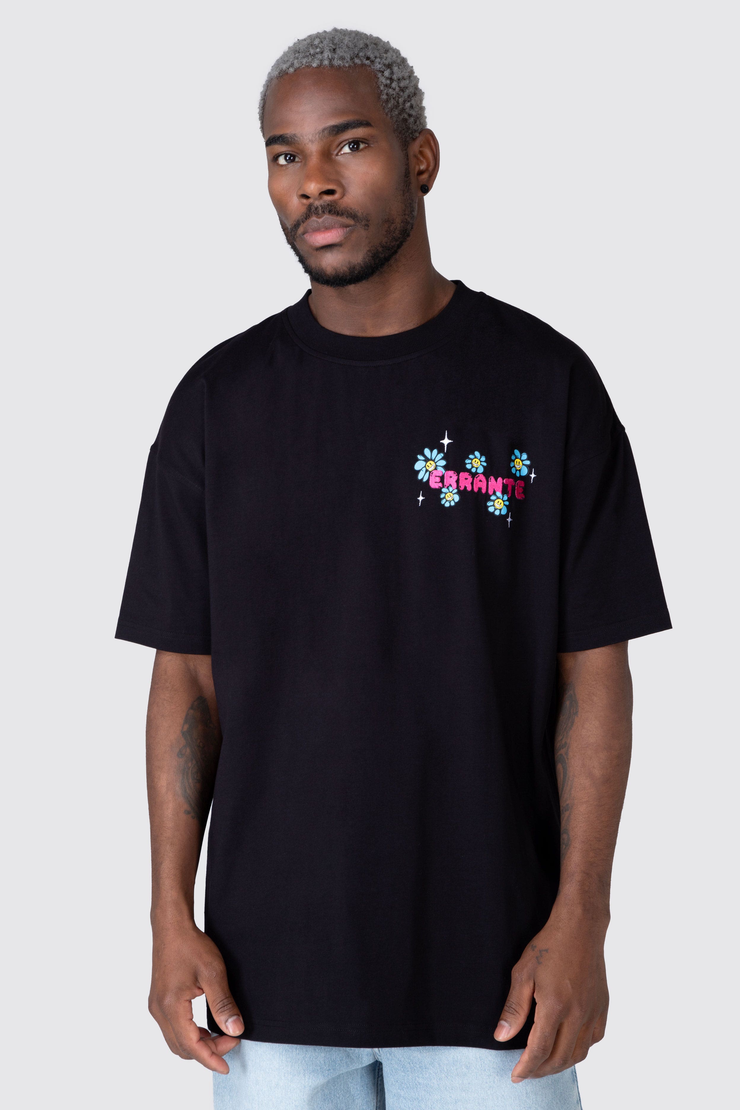 Polera M/C Sneaker Pot Negro Errante 
