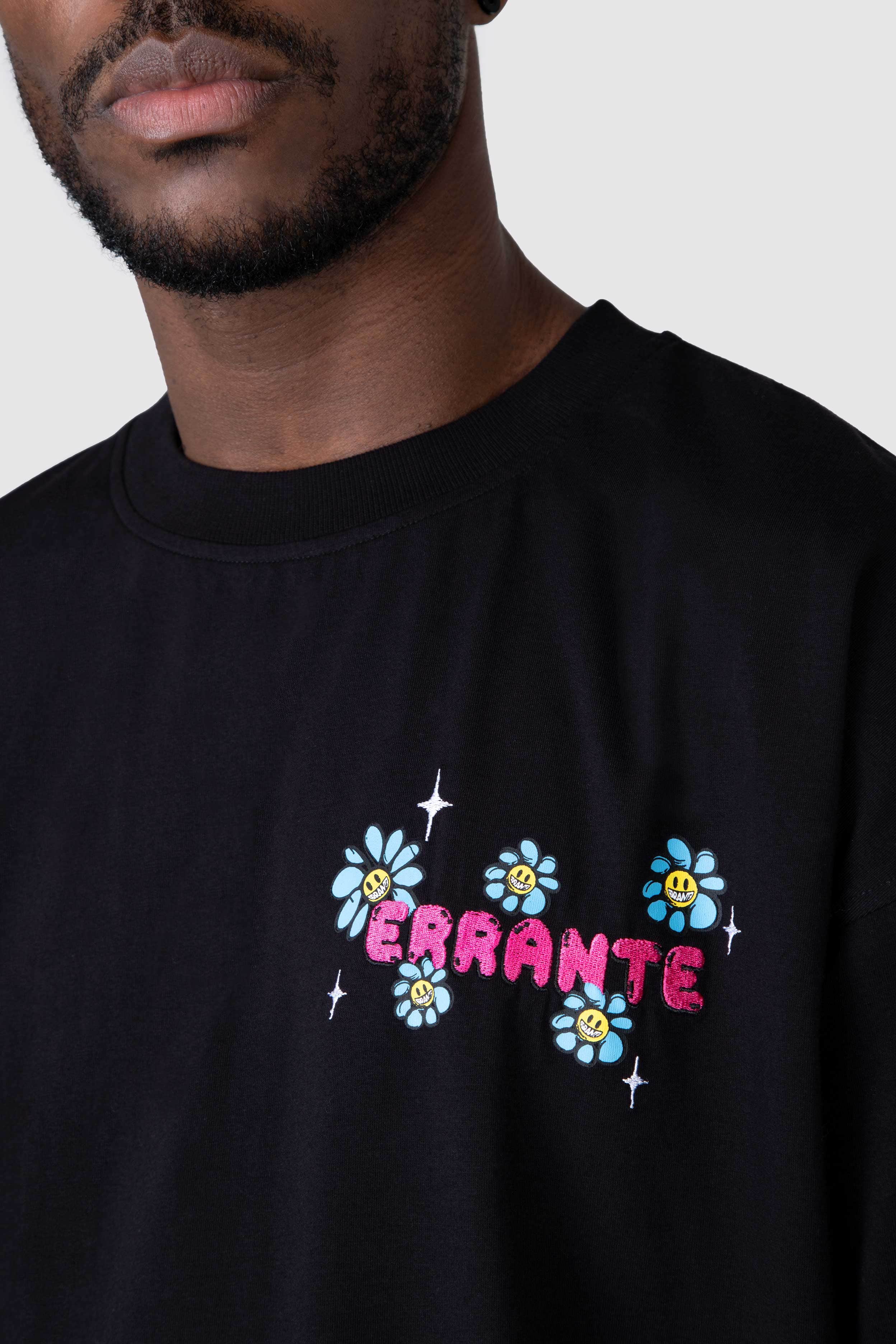 Polera M/C Sneaker Pot Negro Errante 