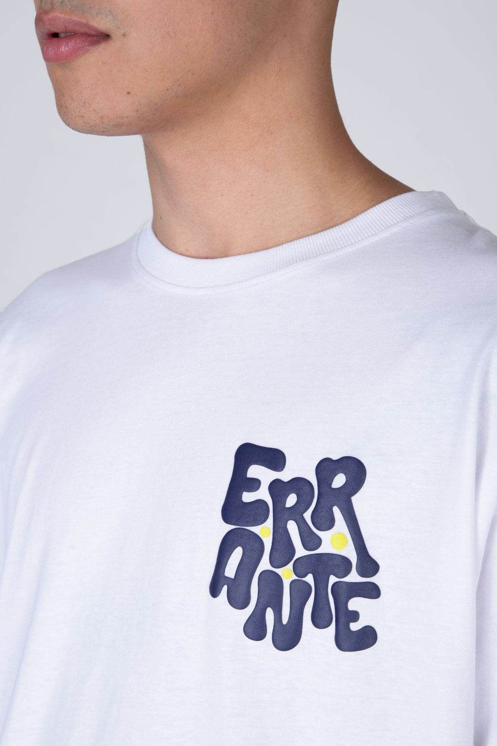 Polera M/C Mood Board Blanco ERRANTE