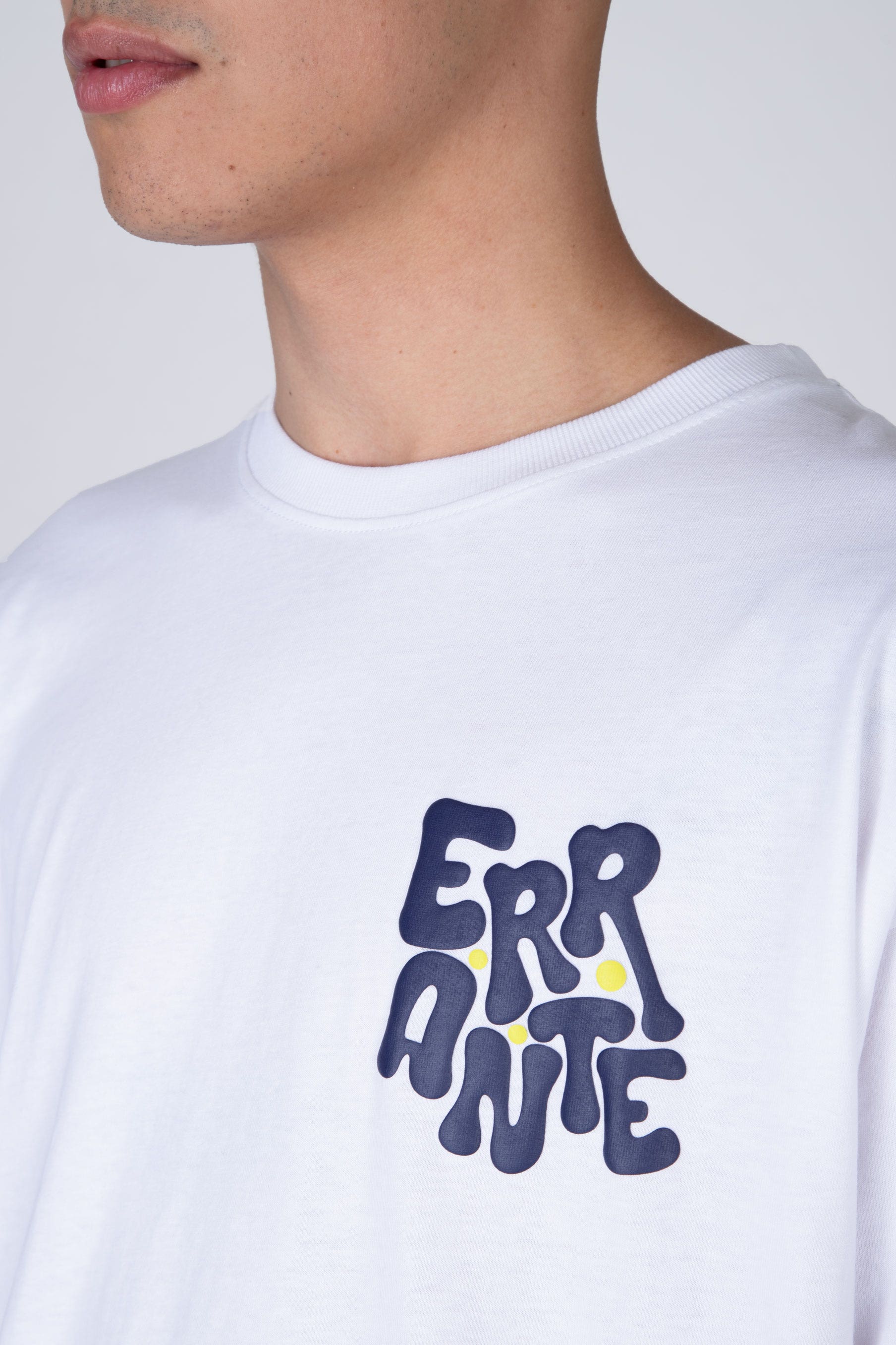 Polera M/C Mood Board Blanco ERRANTE