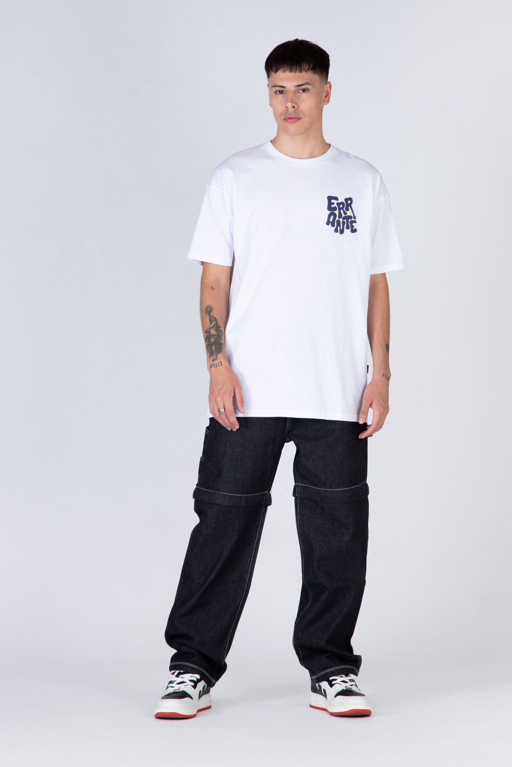 Polera M/C Mood Board Blanco ERRANTE