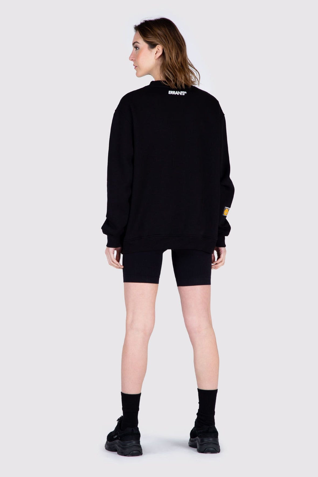 Poleron Crew Neck Garfield Wandering Whisker Negro ERRANTE 