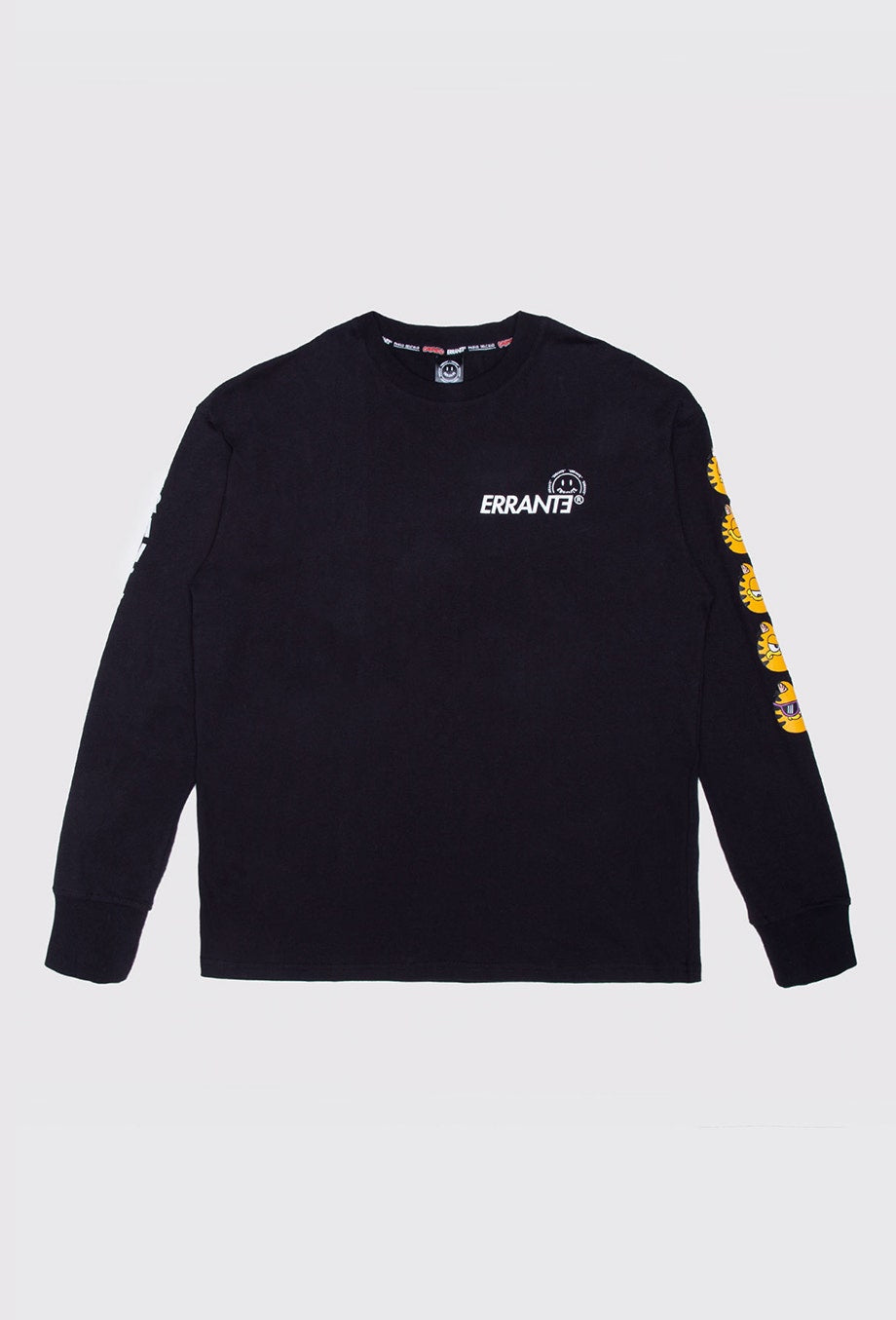 Polera M/L Garfield Moody Cat Negro ERRANTE 