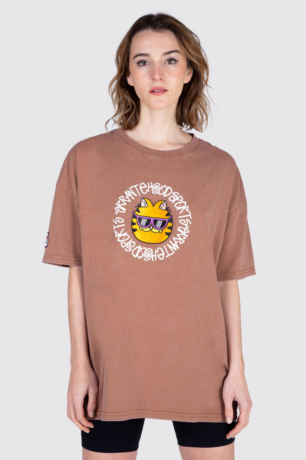 Polera M/C Garfield Trust Me Café ERRANTE 