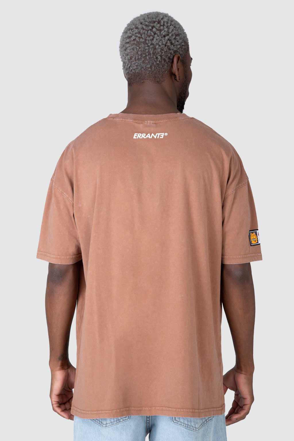 Polera M/C Garfield Trust Me Café ERRANTE 