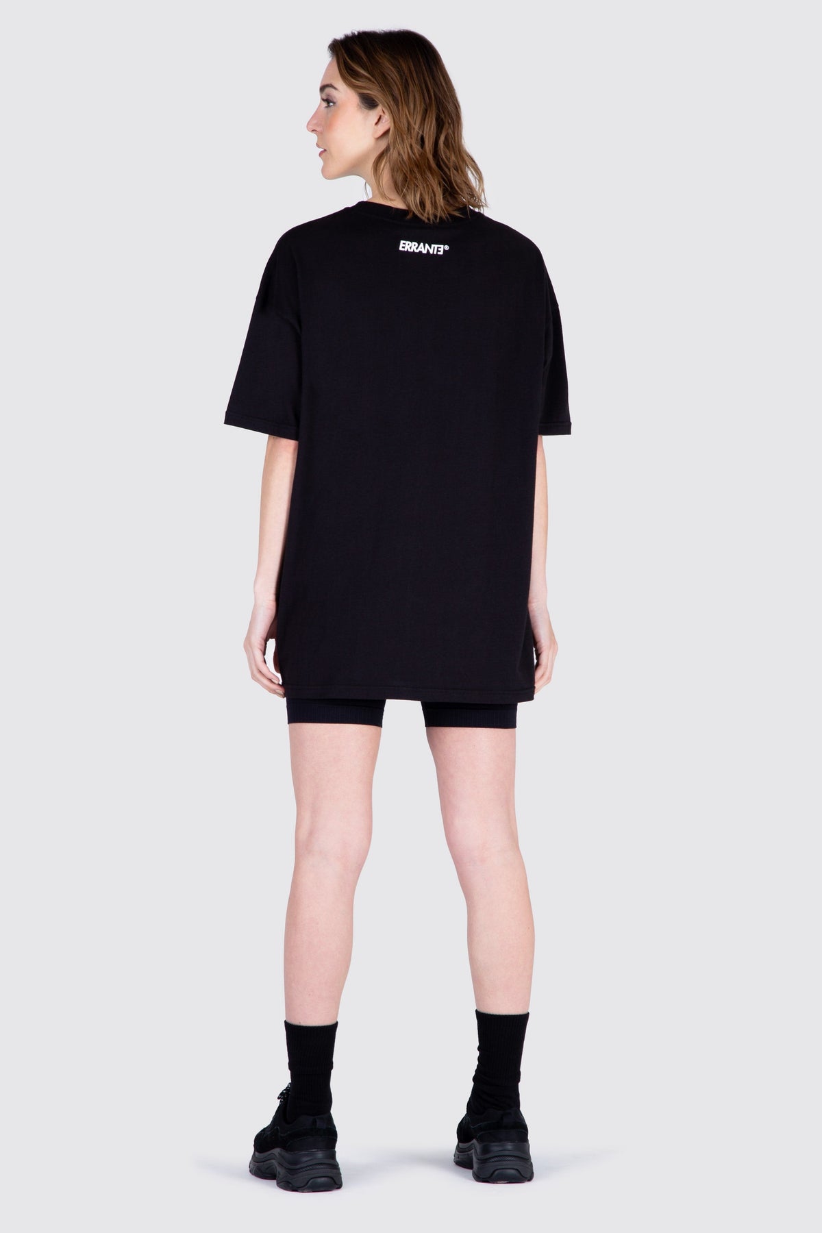 Polera M/C Garfield Brick Negro ERRANTE 