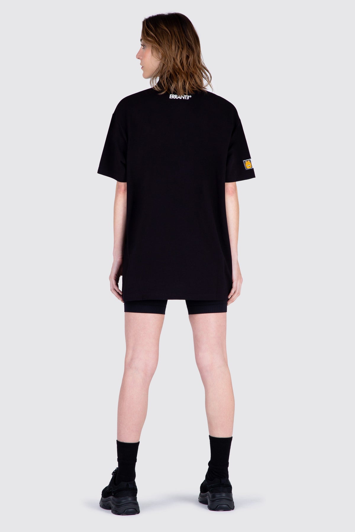 Polera M/C Pique Garfield Triple Ego Negro ERRANTE 