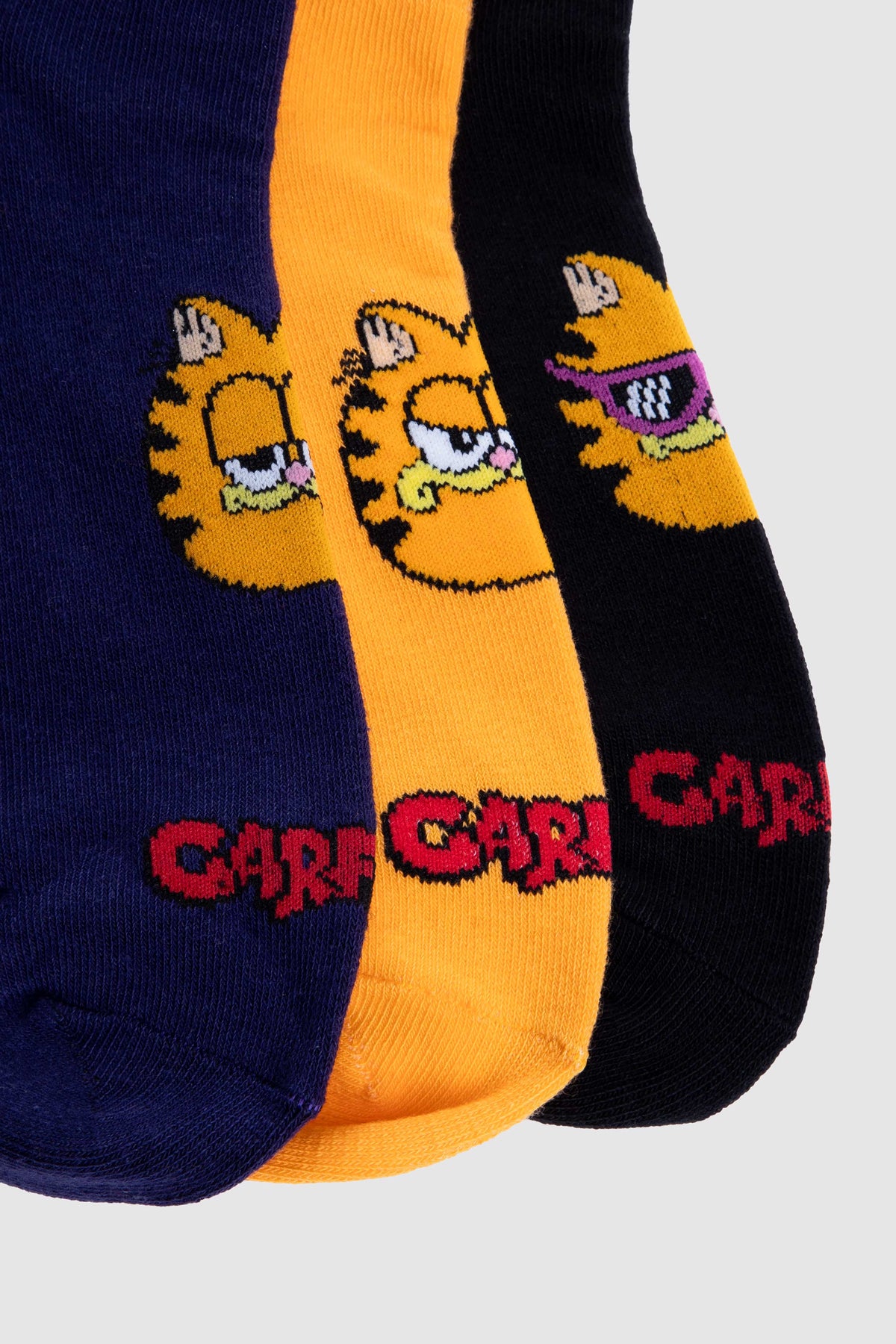 Calcetín Tripack Garfield Triple Ego Multicolor ERRANTE