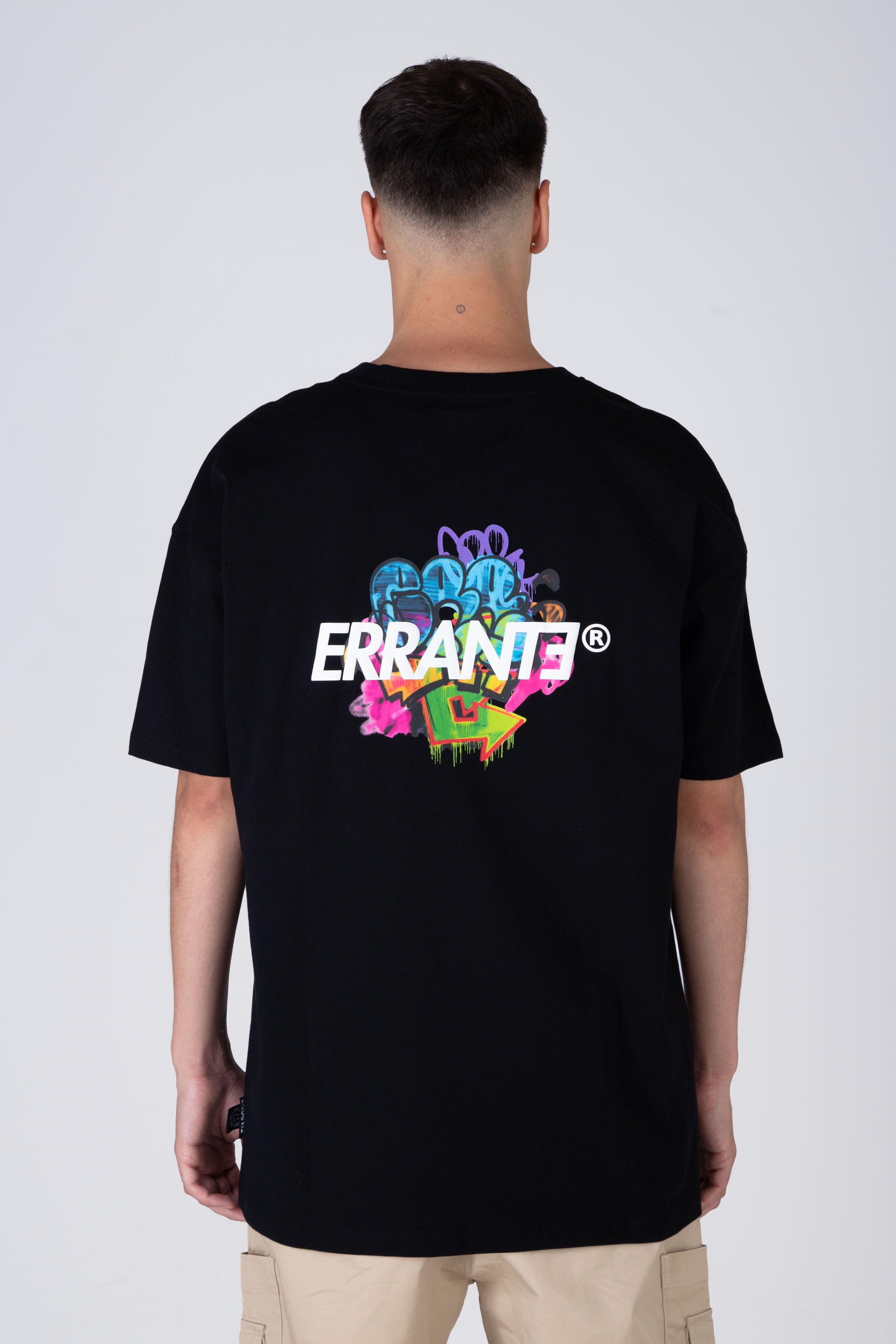 Polera Manga Corta That Way Negro ERRANTE