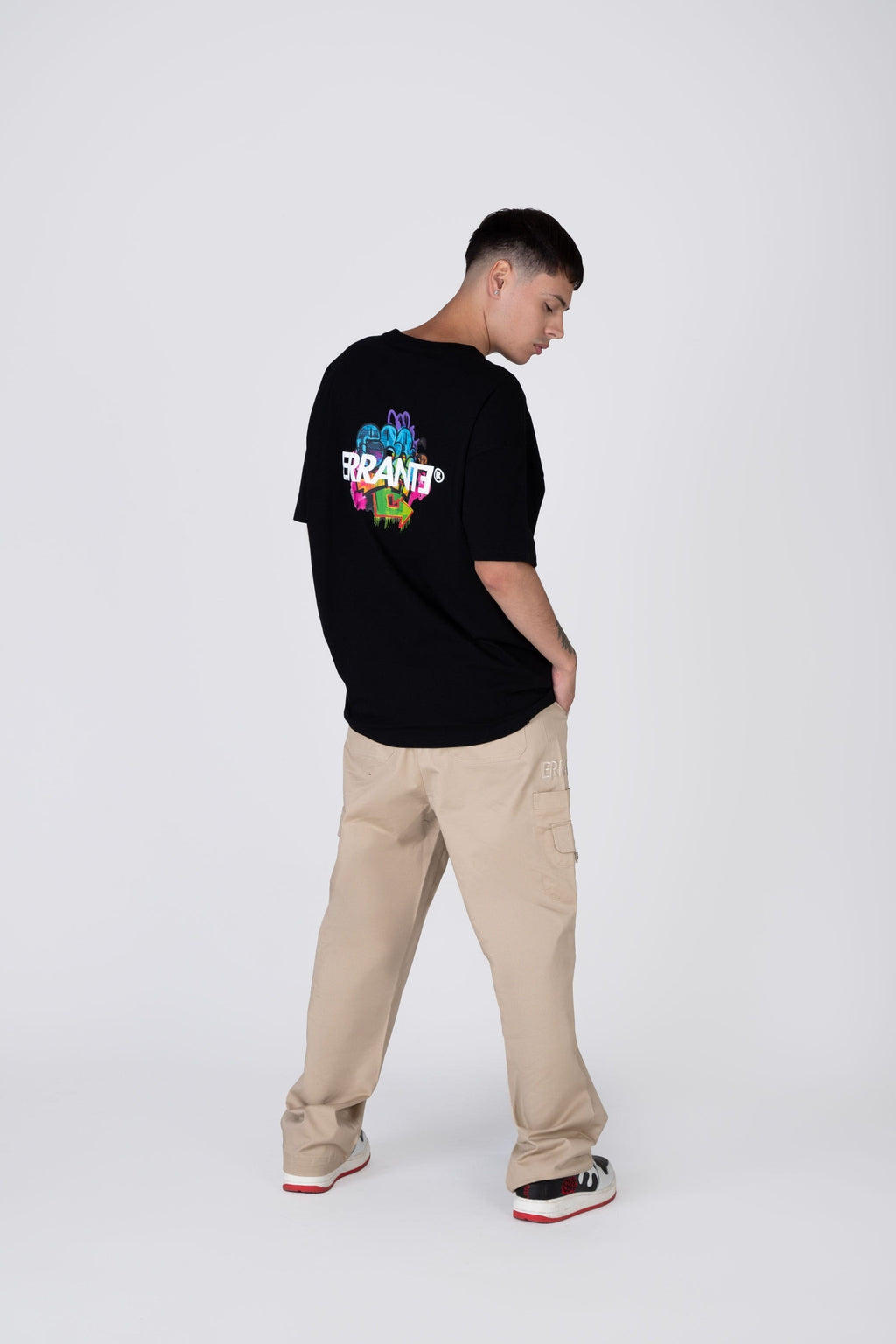 Polera Manga Corta That Way Negro ERRANTE