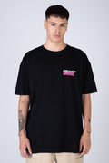Polera Manga Corta Steely Negro ERRANTE