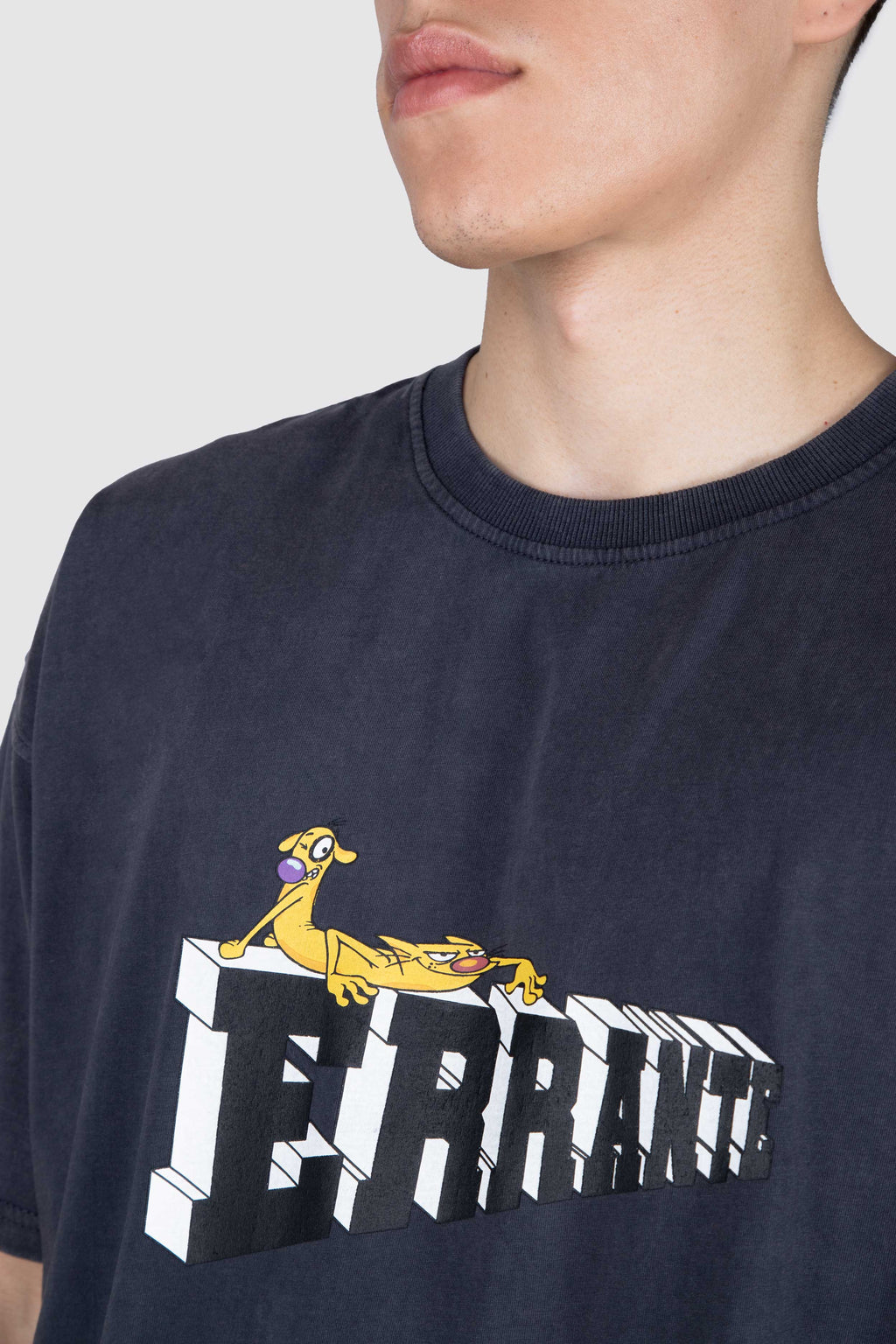 Polera M/C Catdog Catch It Gris ERRANTE