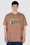 Polera M/C Catdog Catch It Café ERRANTE
