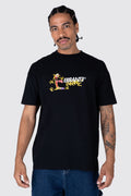 Polera M/C Catdog Hallo Negro ERRANTE