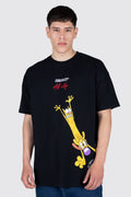 Polera M/C Catdog Siamese Negro ERRANTE