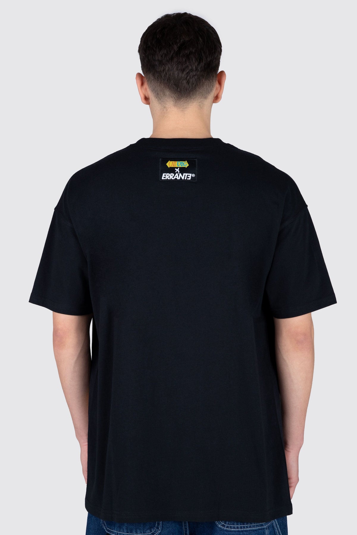 Polera M/C Catdog Siamese Negro ERRANTE