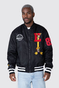 Chaqueta Catdog Bomber Siamese Negro ERRANTE