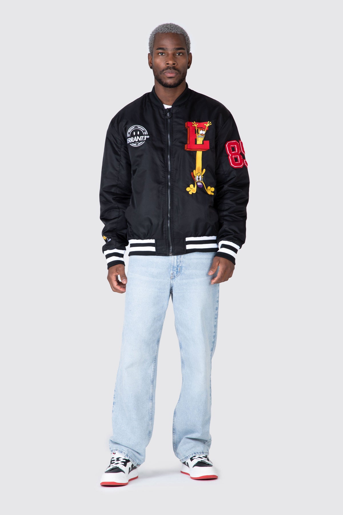 Chaqueta Catdog Bomber Siamese Negro ERRANTE