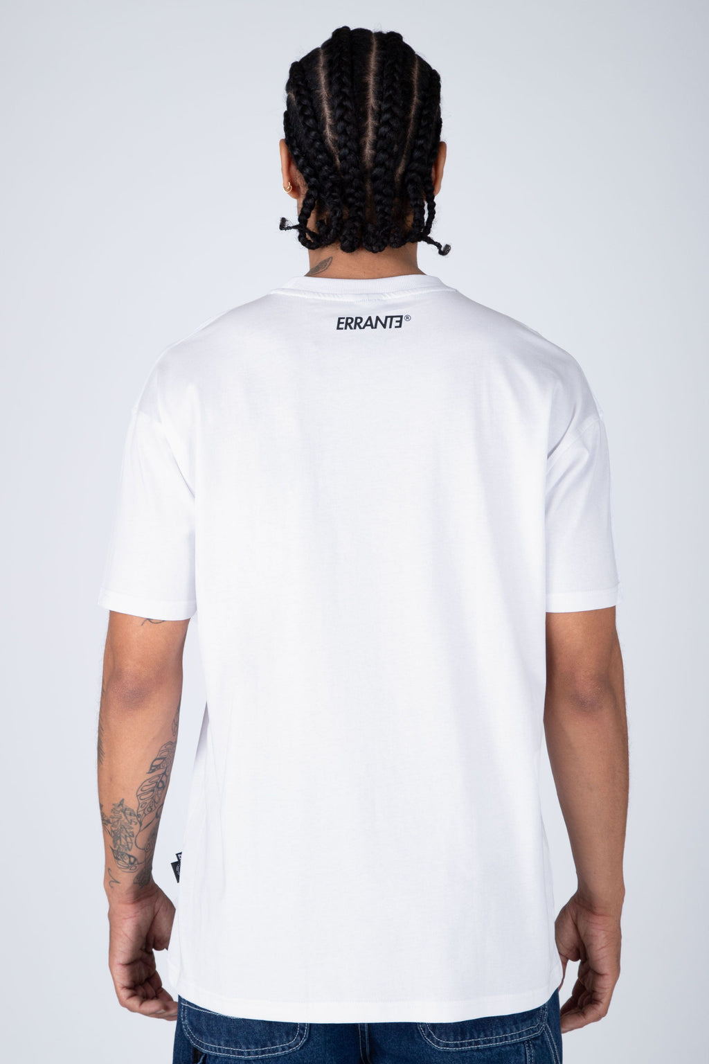 Polera M/C Happy Face Blanco ERRANTE