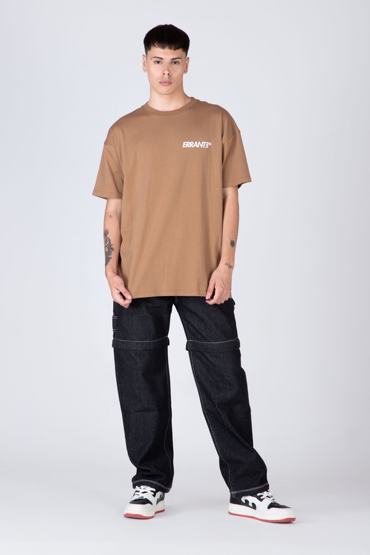 Polera M/C Line Café ERRANTE