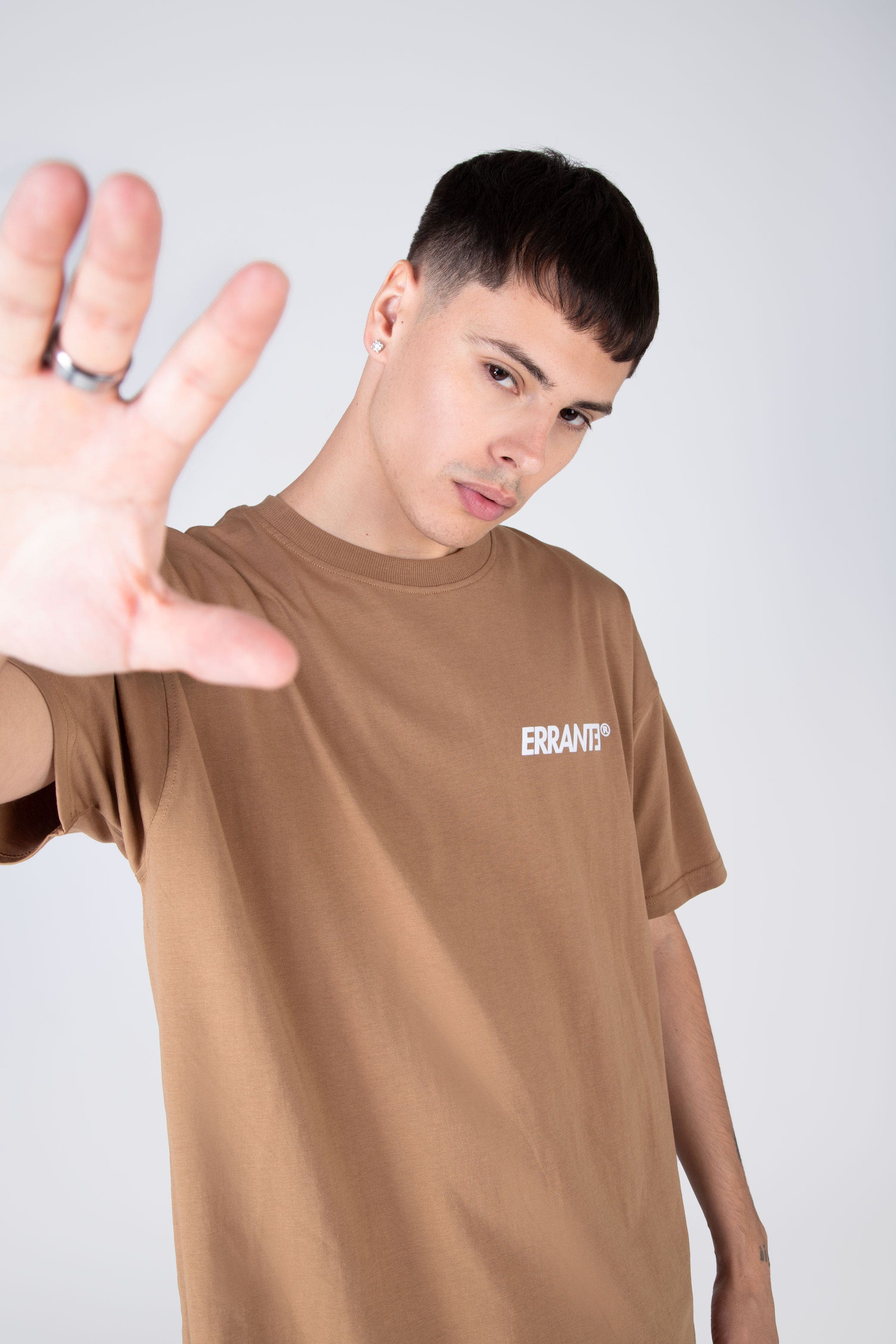 Polera M/C Line Café ERRANTE