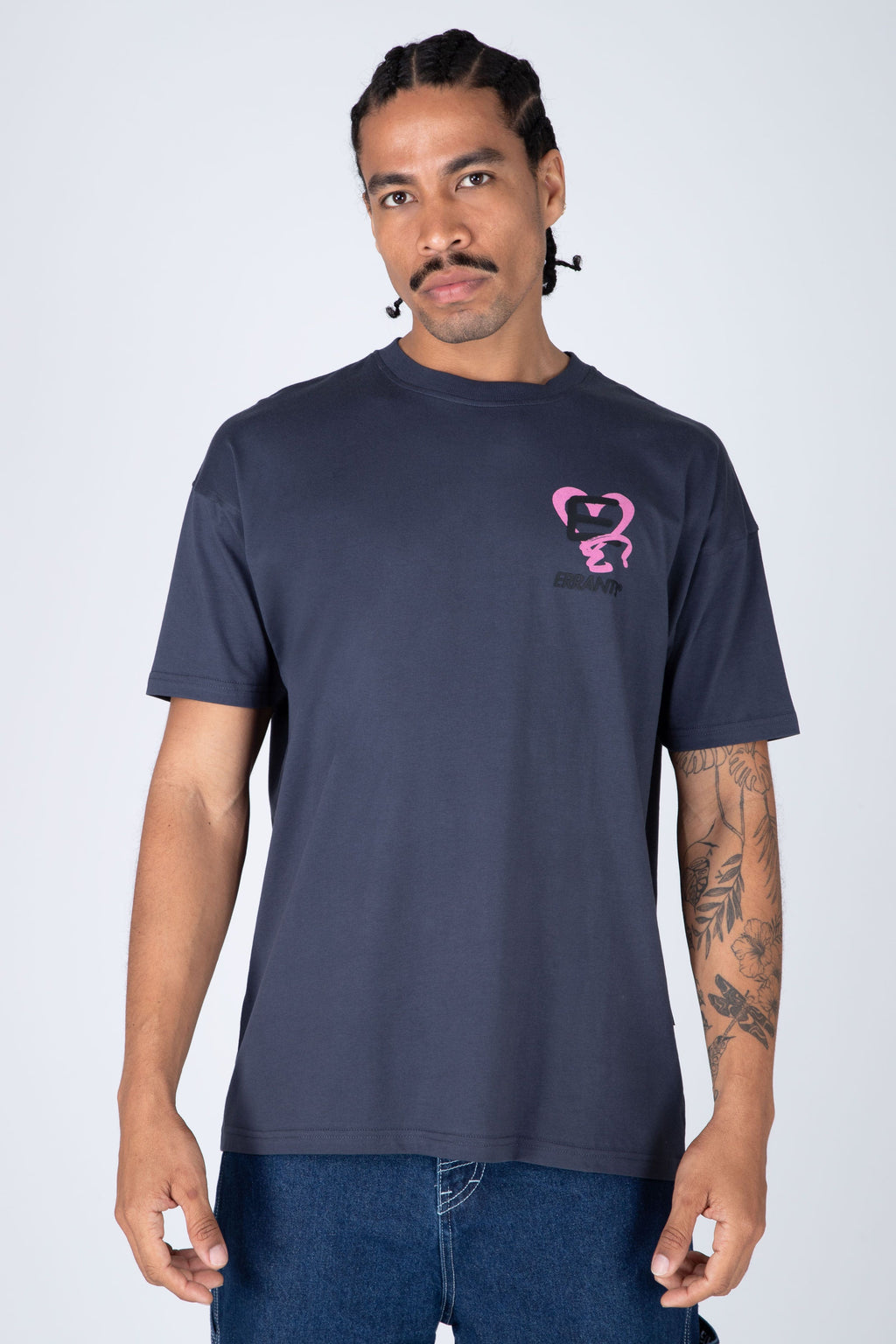 Polera M/C Sweetheart Gris Oscuro ERRANTE