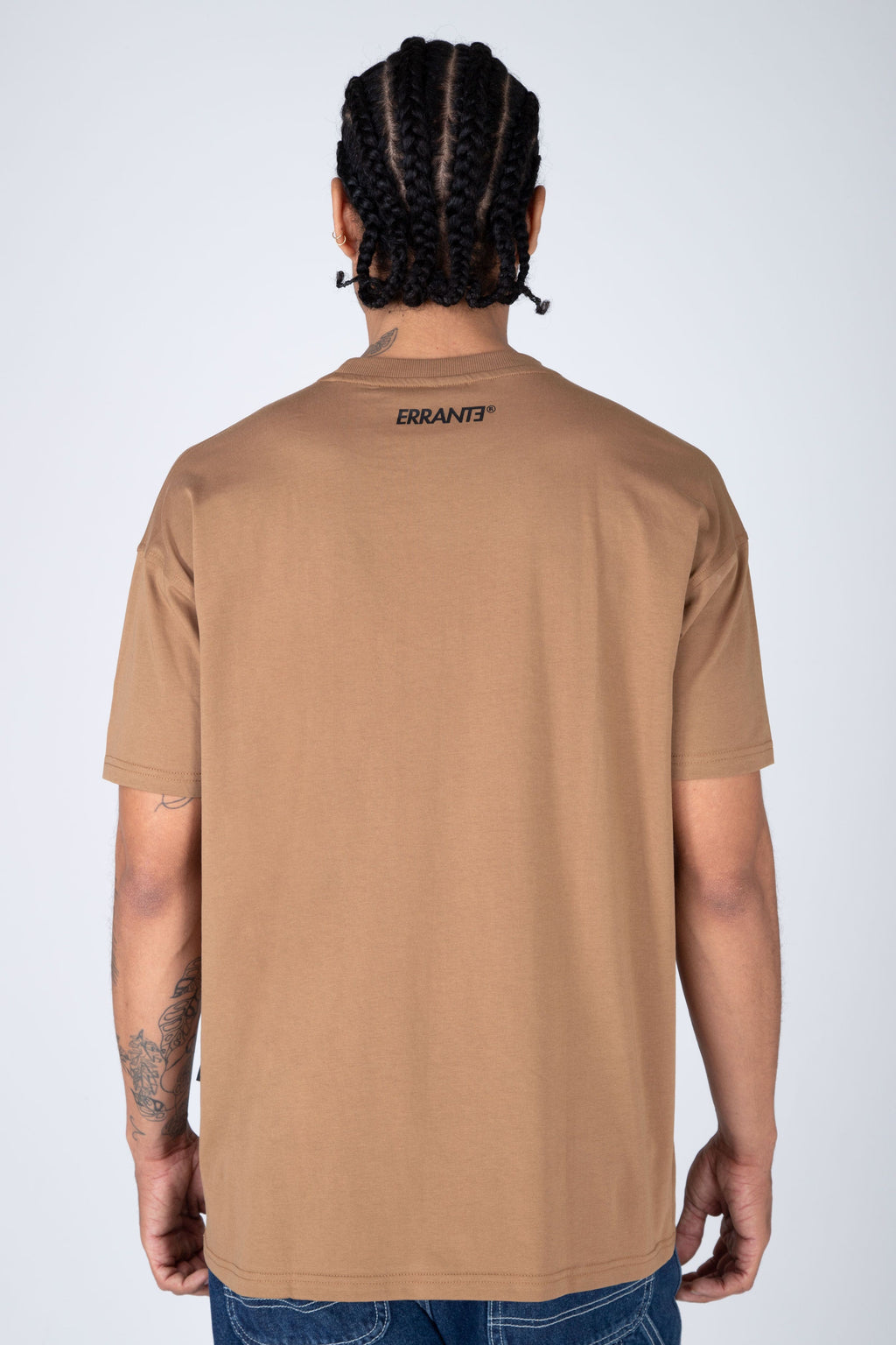 Polera M/C Dooble Box Café ERRANTE