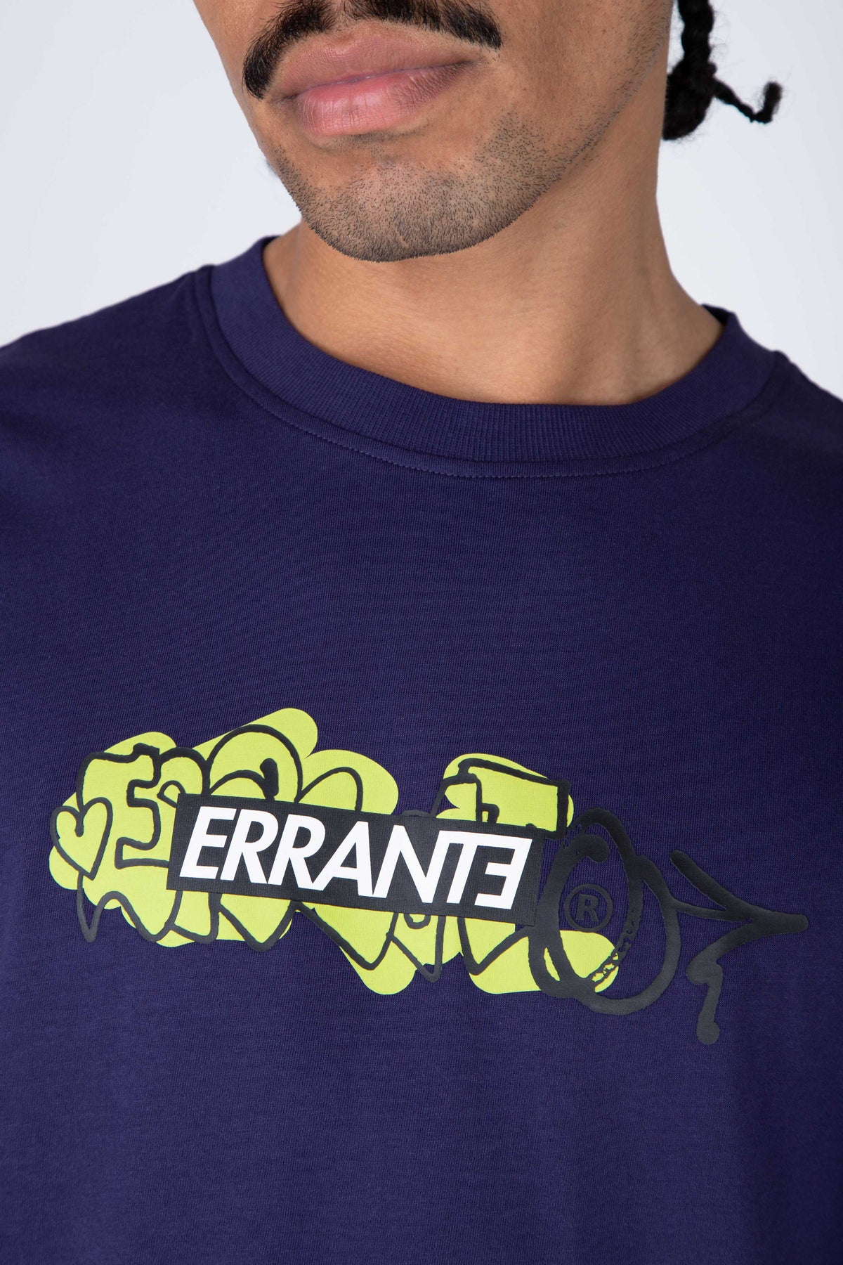 Polera M/C Dooble Box Morado ERRANTE