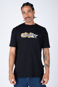 Polera M/C Dooble Box Negro ERRANTE