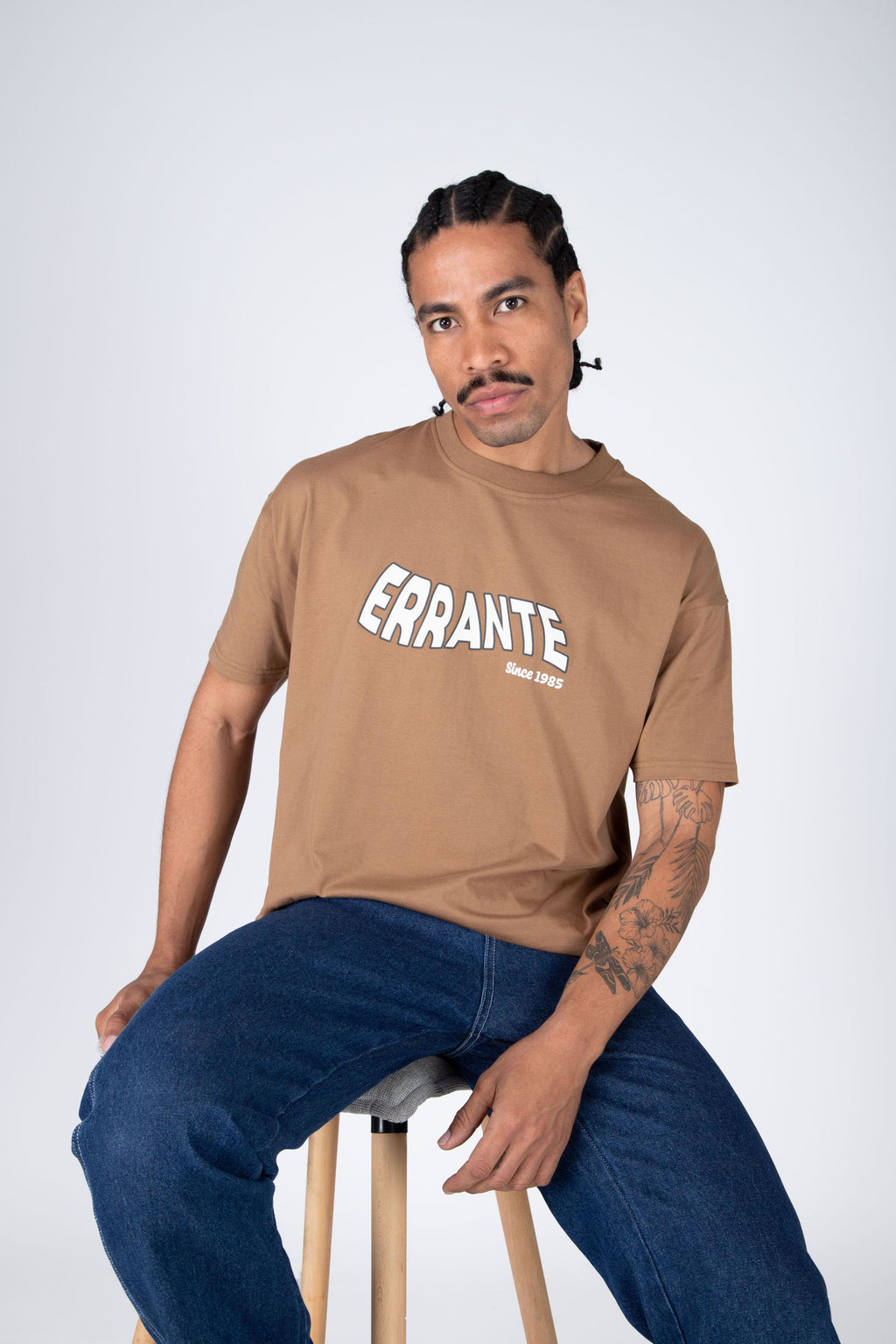 Polera M/C Fine Café ERRANTE