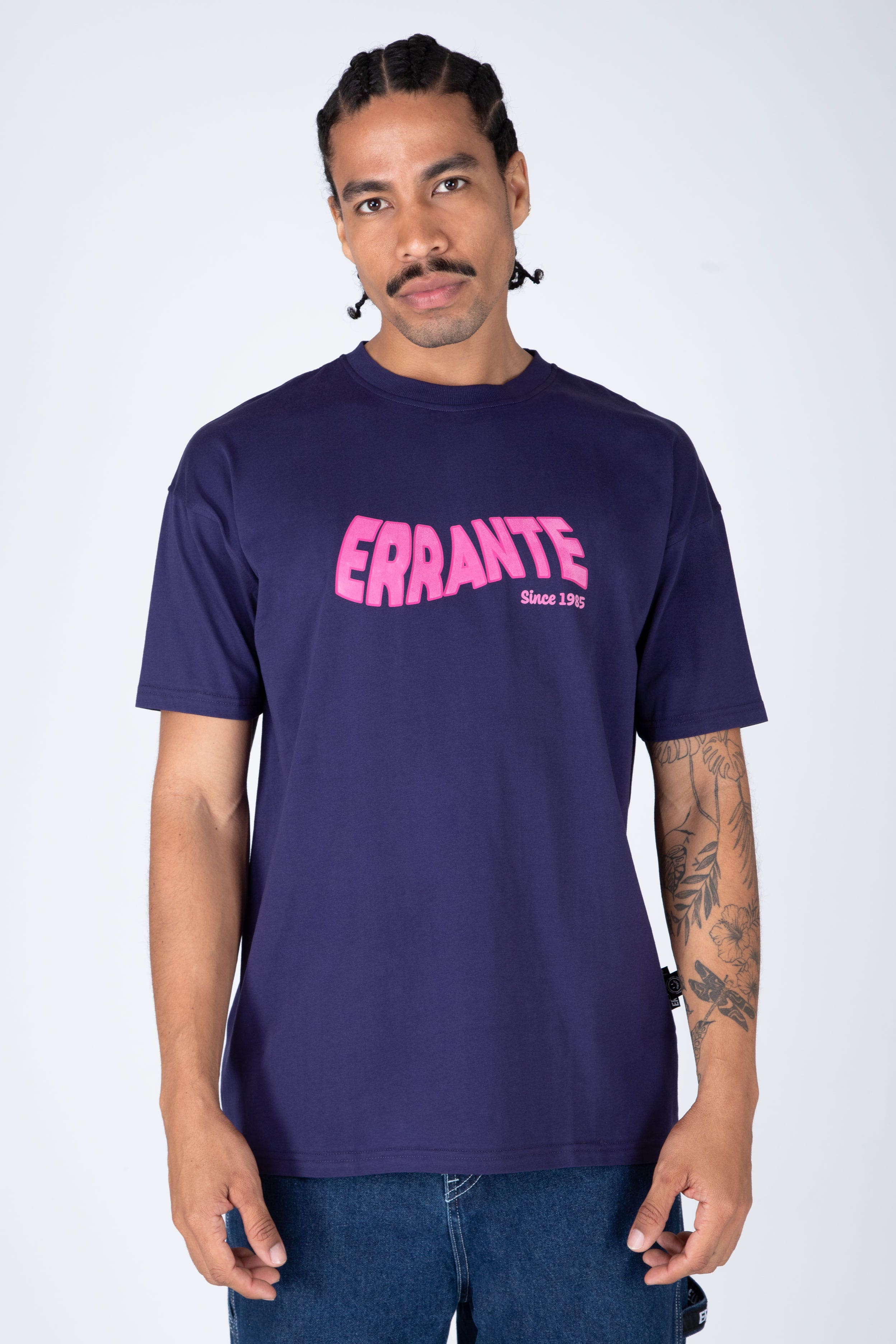 Polera M/C Fine Morado ERRANTE