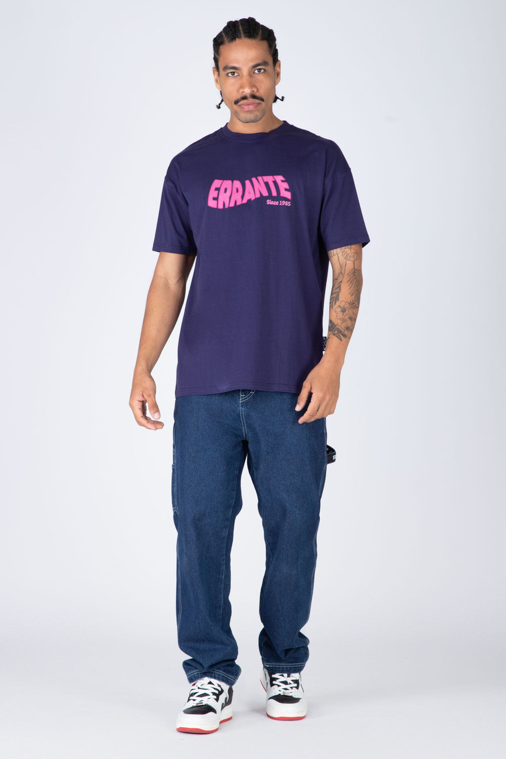 Polera M/C Fine Morado ERRANTE