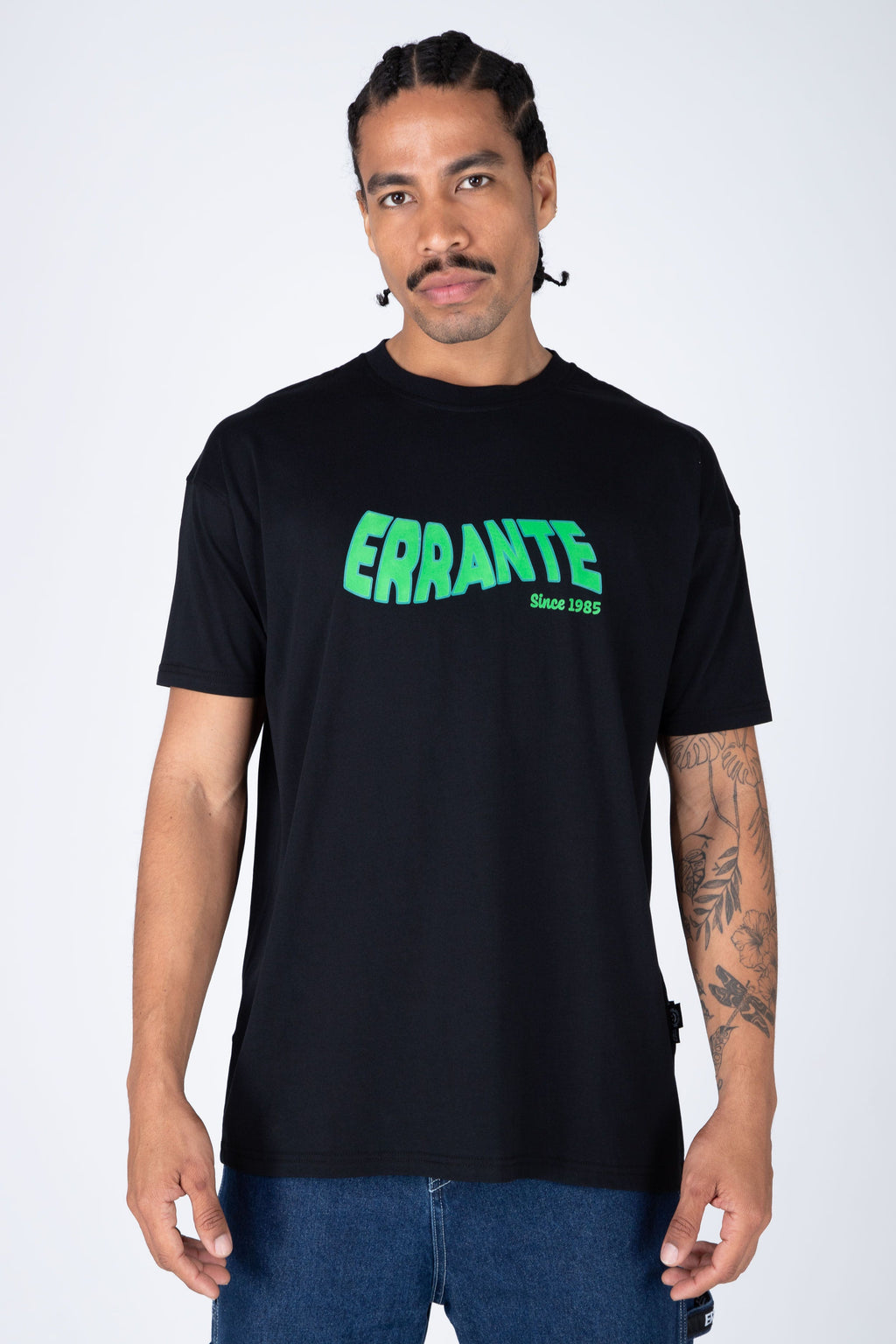 Polera M/C Fine Negro ERRANTE
