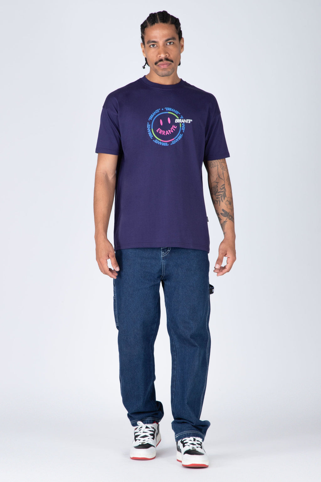 Polera M/C Grasp Morado ERRANTE