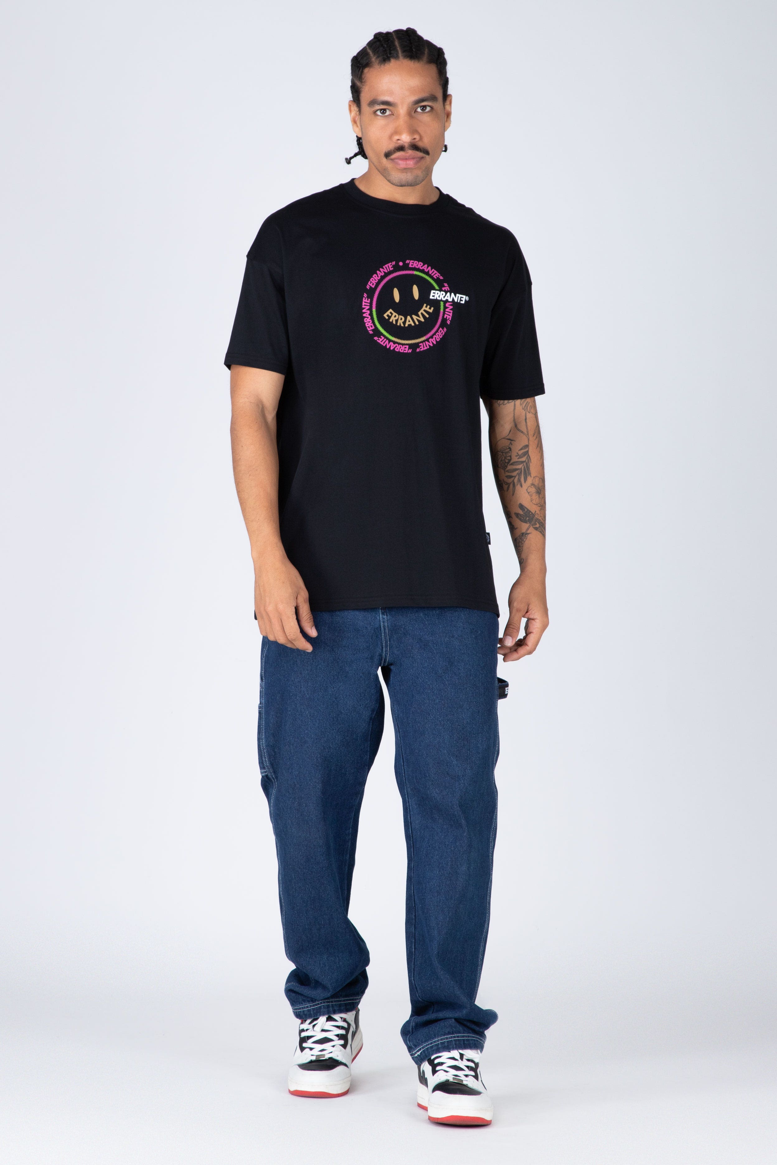 Polera M/C Grasp Negro ERRANTE