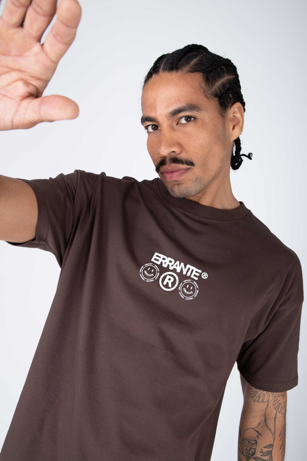 Polera M/C Off Spring Café ERRANTE