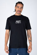 Polera M/C Off Spring Negro ERRANTE