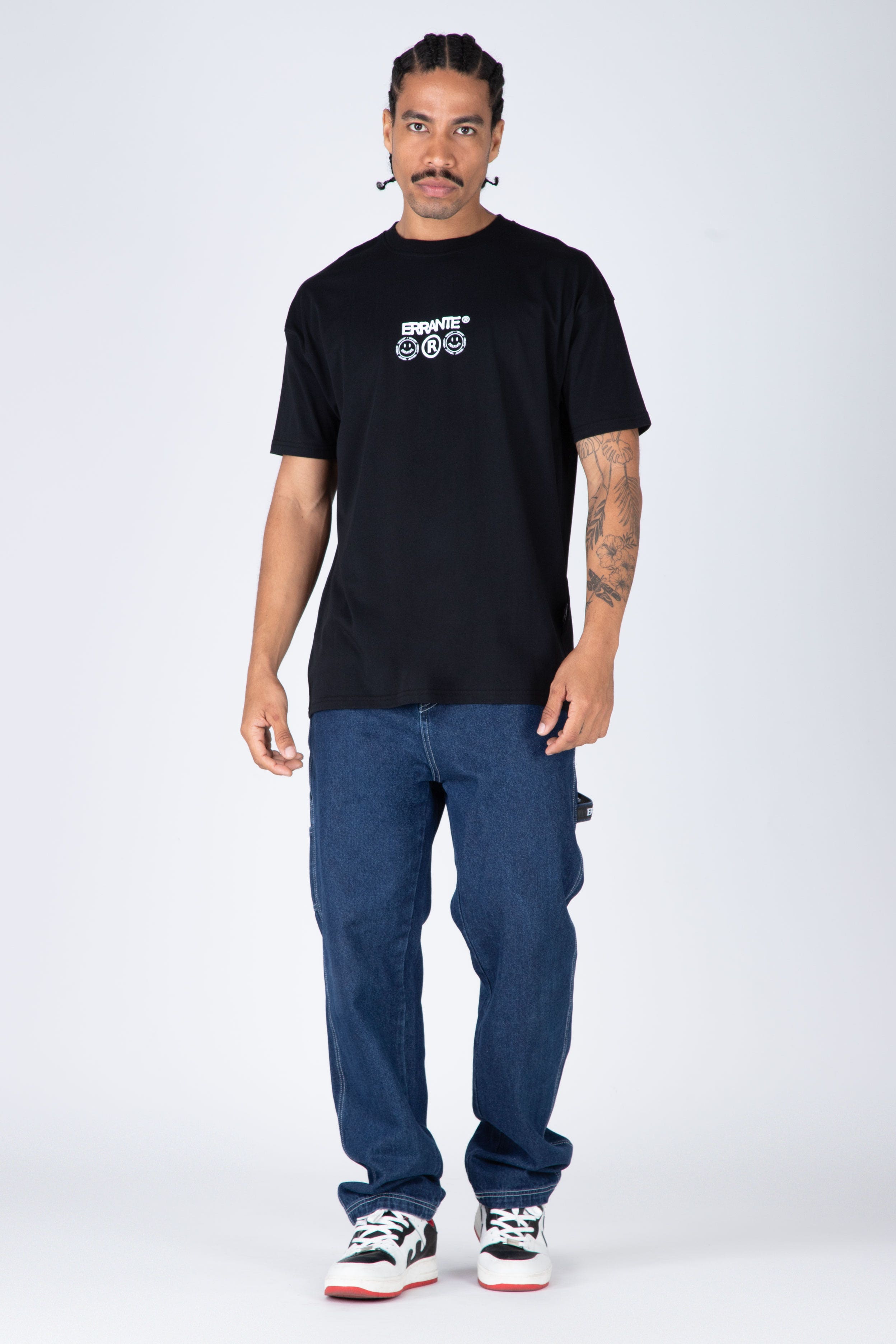 Polera M/C Off Spring Negro ERRANTE