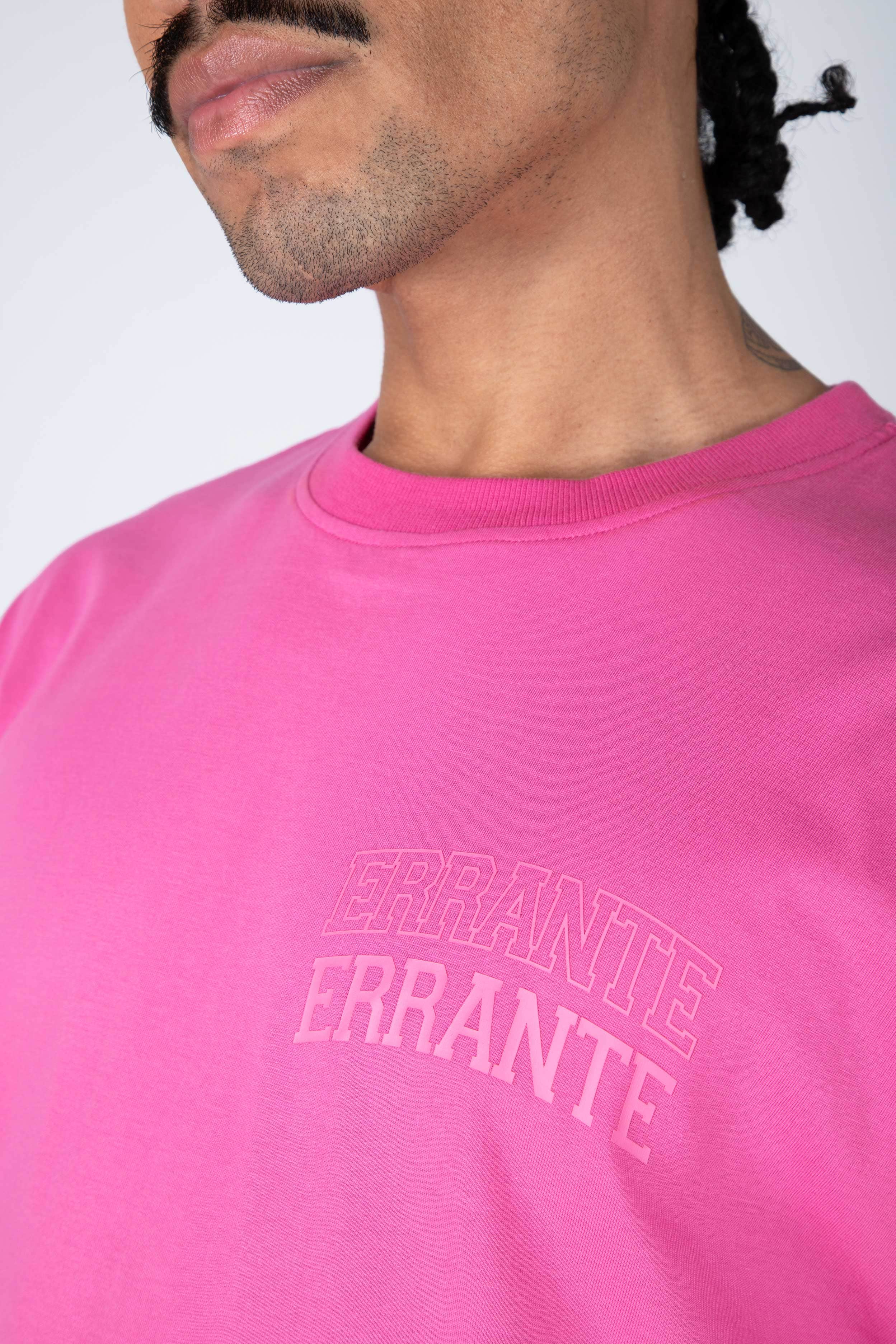 Polera M/C Plate Rosado ERRANTE