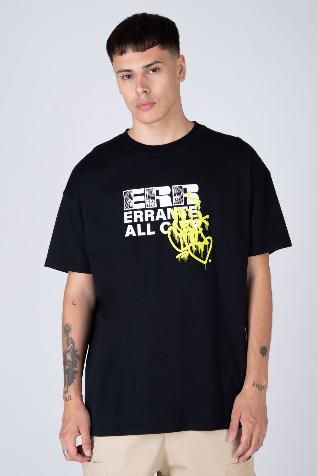Polera M/C What Low Negro ERRANTE