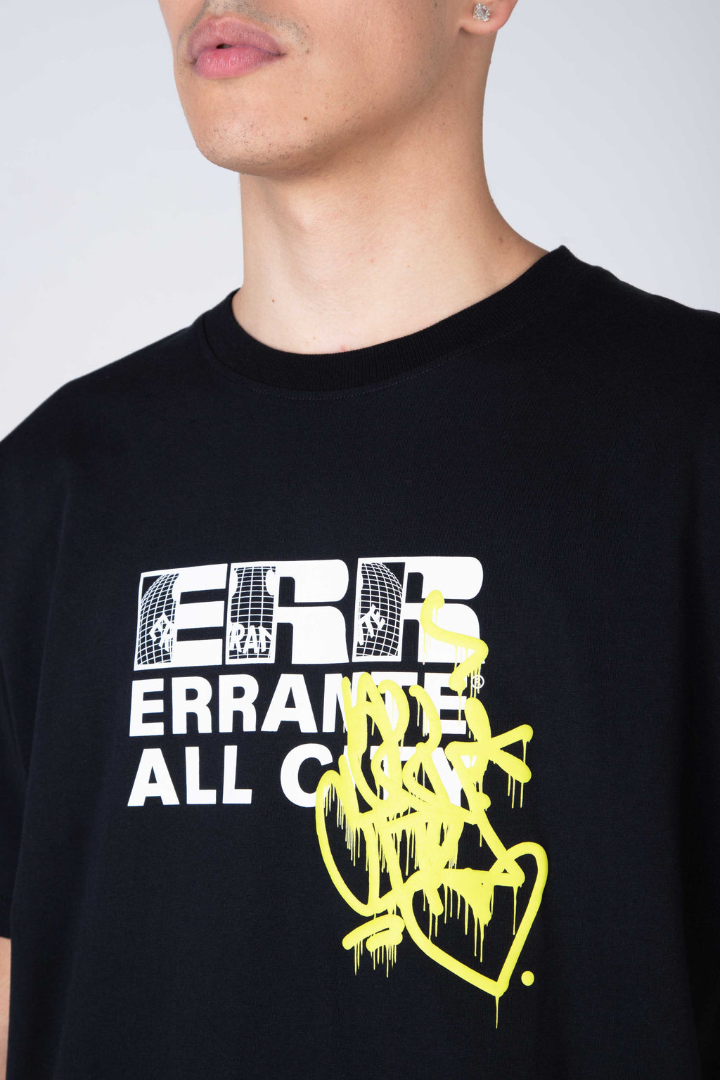 Polera M/C What Low Negro ERRANTE