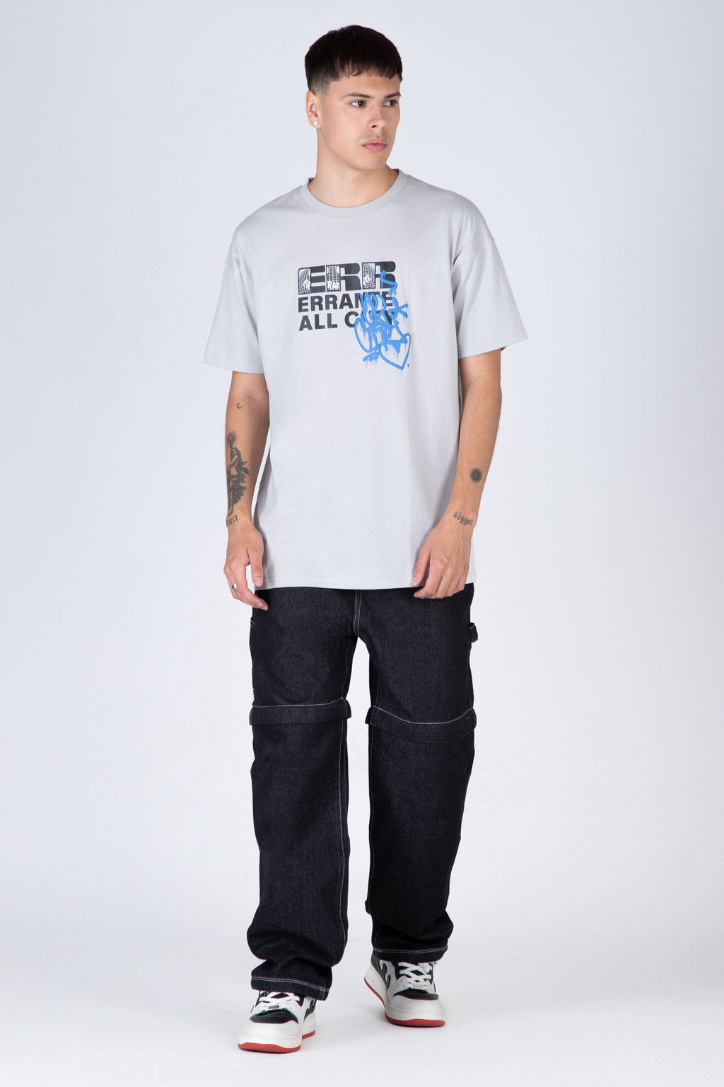 Polera M/C What Low Gris ERRANTE