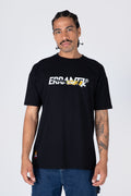 Polera M/C Garfield Breaking Rules Negro ERRANTE