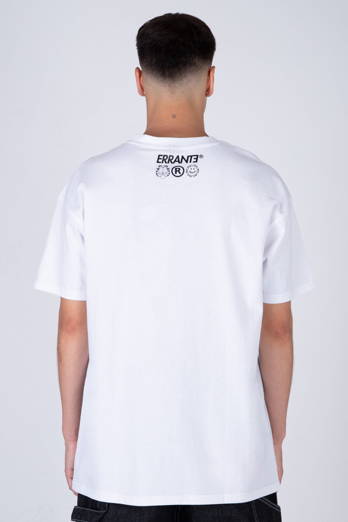 Polera M/C Garfield Cat World Blanco ERRANTE