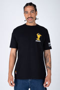 Polera M/C Garfield Cool Cat Negro ERRANTE